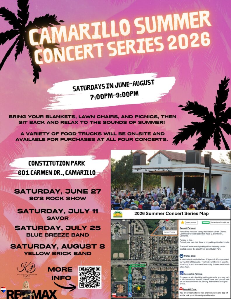 Camarillo concert series 2026